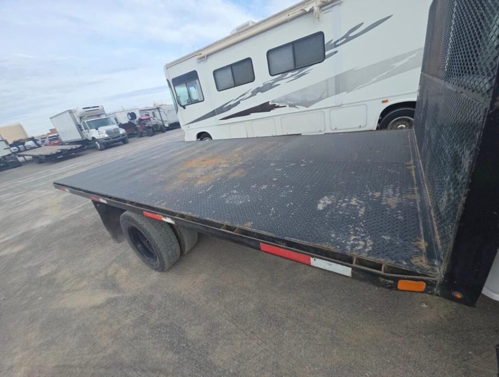 TMA truck staged for work-zone protection on a highway