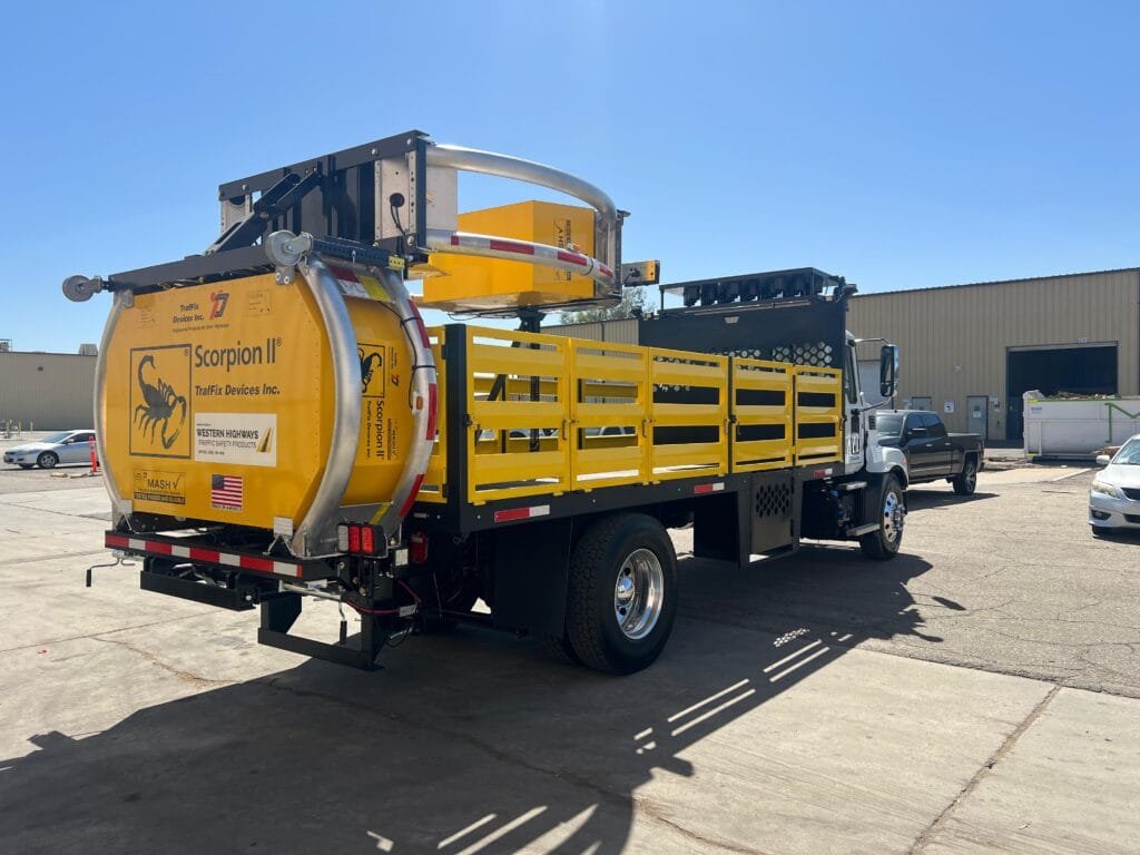 How Our Trucks Comply With Latest MASH/TL-3 Standards: 6 Critical Features 1 MACK TMA TRUCK () MASH compliance, Western Highways, TL-3 attenuators, shadow vehicle standards, work zone crash protection, TMA inspection, traffic safety trucks